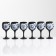 Set of glasses for the wine "rose" 6 pcs, 220 ml, mix