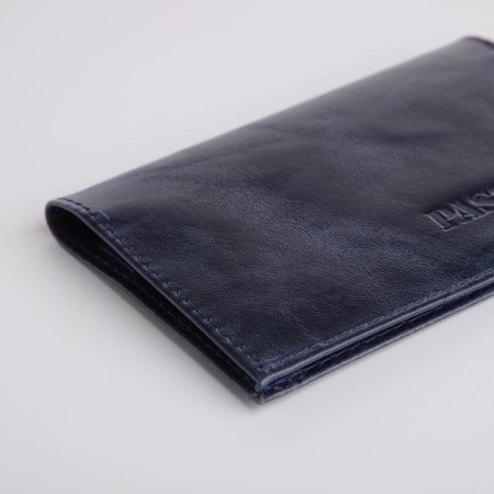 Cover for passport, blue color-4
