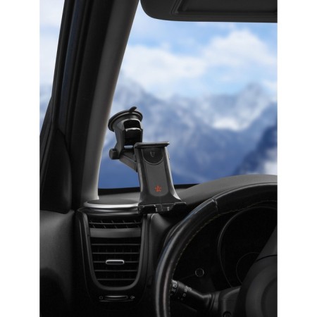 Holder for a tablet on a windshield/torpedo-3
