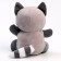 Soft toy "Raccoon", with a pocket on the stomach