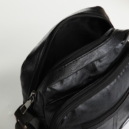 Male bag, black color-4