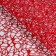 Flower packaging "Pautinka with glitter" red, 48 cm x 4.5 m