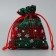 Bag gift canvas "Snowflake", 10 x 12 cm +/- 1.5 cm, New Year