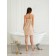 Pareo female for the sauna, size XL-3XL, beige color