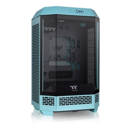 The case Thermaltake The Tower 300 Turquoise Blue without PSU Miniitx 7x120mm 5x140mm 2xusb3.0 1064980-2