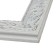 Frame for paintings (mirrors) 50 x 50 x 4 cm, tree "Versailles", white-silver