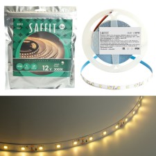 SAFFIT LED strip, 5 m, SMD2835, 60 LED/m, 6 W/m, 12V, glow warm white