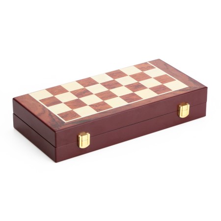 Chess, board 31 x 31 cm, King H-7 cm, Pig H-3.5 cm-6