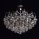 Hanger chandelier 6x60W E14 Nickel