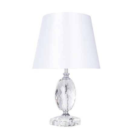 Decorative table lamp Arte Lamp Azalia A4019LT-1CC, E14, 40 W, 25x25x39 cm, chrome-1