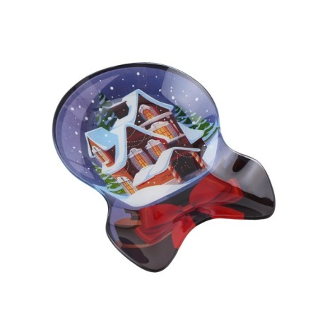 Glass Serving shade "Snow Shar", 18.5 × 13 cm-1