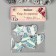 Decor for the creativity of wood, felt "New Year" set of 6 pcs 4.2x4.2 cm