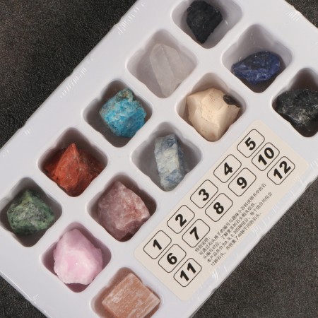 Collection of minerals, 12pcs-3