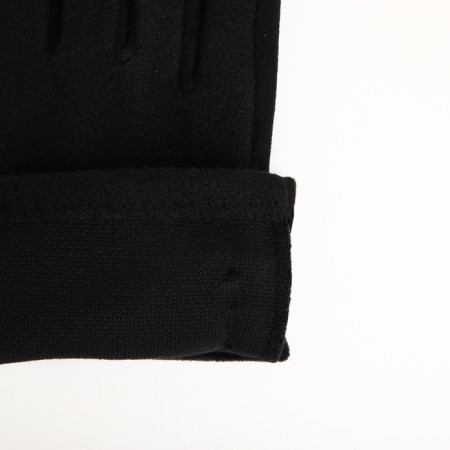 Gloves are female, dimensionless, without insulation, black color-4