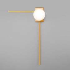 Wall lamp EUROSVET Fredo 40034/1, E14, 1x60W, 400x155x650 mm, color gold