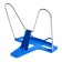 Book stand "Excellent choice", with a plastic emphasis, economy, blue