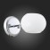 Wall lamp EVOLUCE. Sle104301-01. Lanta. 1x40 W, E14, 14x12 cm, color chromium