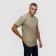 T -shirt male, khaki color/print mix, size XL
