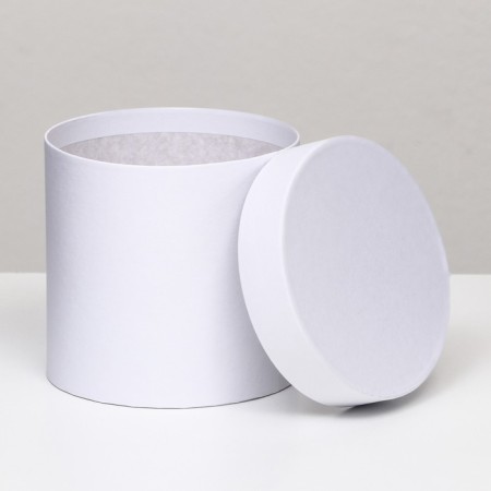 Hat box white, 13 x 13 cm-1