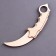 Wooden weapon Children's souvenir "Cerambit"