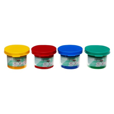Finger paints, 4 colors x 35ml Erichkrause "Baby", with aloe vera, cardboard-1