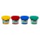 Finger paints, 4 colors x 35ml Erichkrause "Baby", with aloe vera, cardboard