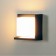 Lamp wall cover Duwi Nuovo 165x168x86mm 6W plastic 3000k IP 54 black black
