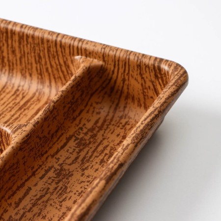 Tiles for cutlery "Woody", 36 × 29 × 5 cm, 5 departments-5