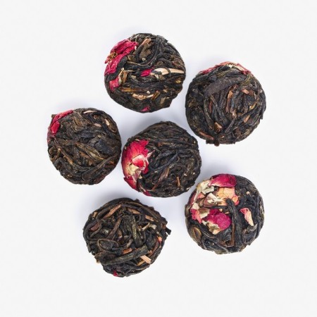 Chinese bound green tea "Rose", 50 g (+ - 5 g)-1