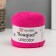 Yarn "Bouquet Unicolor" 100% cotton 200m/100g (3216 bright pink)