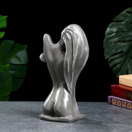 Figure "Girl Riddle" Gray Stone, 28cm-2
