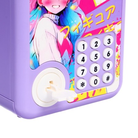 Musical toy "Kawai safe", purple-4