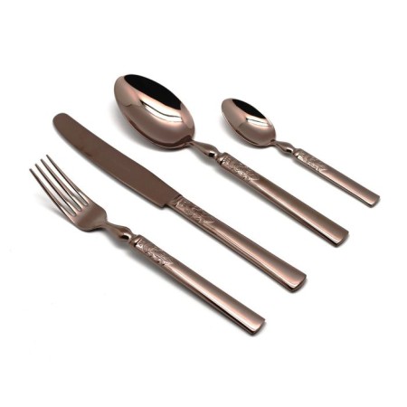 Set of cutlery 24 items, chocolate