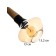 John Lamp 1x40W E27 Black/Brown 17.5x15.5x42 (142) cm