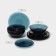Service Glass Luminarc "Luiza", 18 objects, color London Topaz