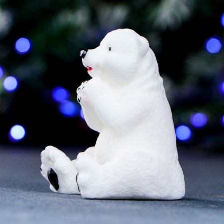 New Year's figure soap "Northern Bear" 70 g-2