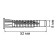 Tundra dowel, universal, polypropylene, 8x52 mm, 50 pcs