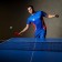 Boshika Beginner 1*table tennis racket, for lovers, 1.5 mm lining, straight handle