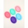 Bath - a rug for cleaning brushes, 15 × 11 cm, color mix