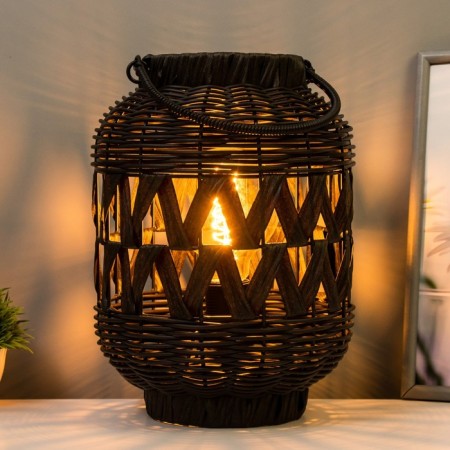 Aron's table lamp E27 15W black 21x21x30 cm Risalux-4