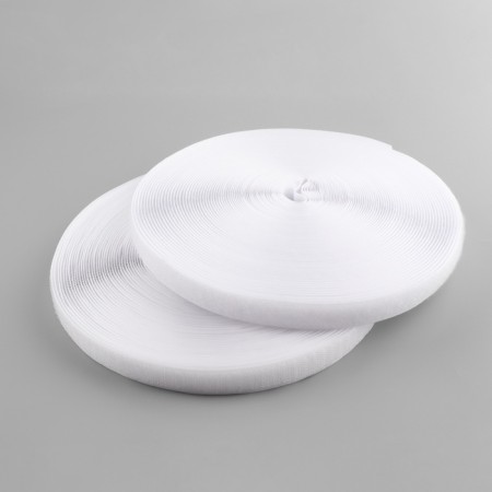 Velcro, 20 mm × 25 ± 1 m, white color-1