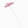 Topper "Happy Birthday" Pink 13x5.5 cm