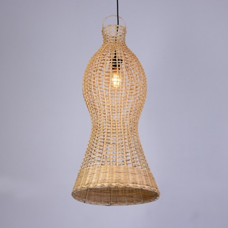 Ceiling Lamp from Rotan "Bobby" 1x120W, E27, 40x40x85 cm-2