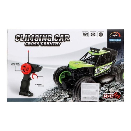 Radio -controlled jeep "Cross", works from batteries, blue color-5