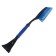 Brush SME TORSO, 63 cm, with a scrap, soft handle, blue