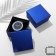 Gift box for the clock "Shine", 9 × 9, color blue electrician