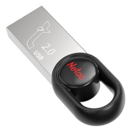 NETAC 64GB UM2 NT03UM2N-064G-20G-20BK USB2.0 Silver/Black flash drive-2