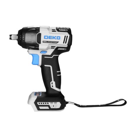 Gaikrovert battery DEKO DKIS, Brightless, 20 V, 400 nm, 3200 beats/min, without battery and ZU-2