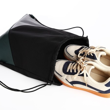 Shoe bag, cord department, Textura, colorful color/hack-7