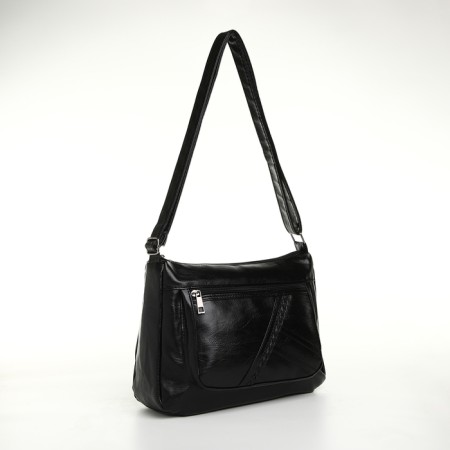 Women's bag with lightning, black color-2